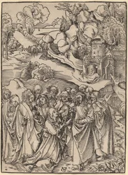 Cristo e os Apóstolos e as Santas Mulheres.