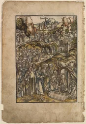 A Paixão: A Ascensão de Lázaro, antes de 1508.