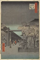 Amanhecer no interior de Yoshiwara