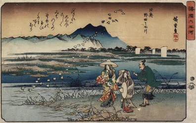 Rio Jóia de Noda na Província de Mutsu, 1835-1837