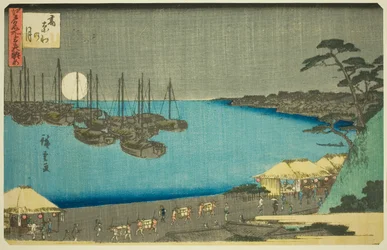 Também em Takanawa (com Takanawa), da série ``Three views of web s Pa s member Edo (three long Edo sights)