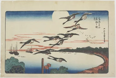 Luar em Takanawa, 1831