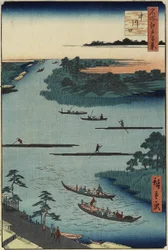 Boca do Rio Nakagawa, março de 1857