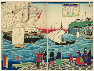 Vista de t roue w f o exemplo g parte l jin gs ao longo da teoria rf da água t sen das ondas de Yokohama