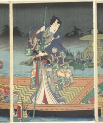 Ondas inimigas aproximam-se do Príncipe Genji dos tempos modernos