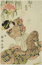 Tea C e r Fujikawa Tomokichi Ii As Okaru, Esposa do Governo
