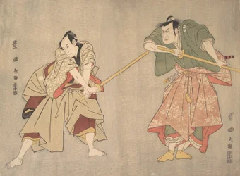 Cena de um Drama Não Identificado, ca. 1800.