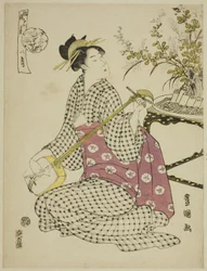 O Oitavo Mês (Hachi gatsu), da série "Fashionable Doze Meses (Furyu junikagetsu)"