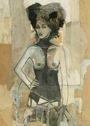  Figura feminina abstrata