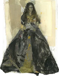 Vestido da Senhora Misteriosa