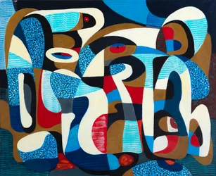 Sonho de pássaro, 2019 (acrílico sobre tela)