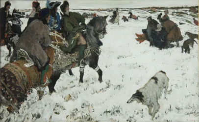 Pedro I na caça, 1902