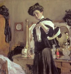 Retrato de Henrietta Girshmann (1885-1970), 1907