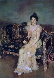 Retrato de Sofia Mikhailovna Botkina, 1899.