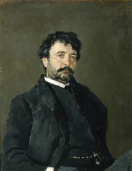 Retrato do cantor de ópera Angelo Masini 1844-1926, 1890