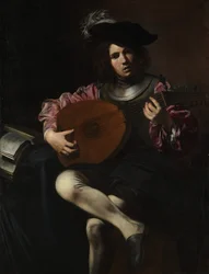 Tocador de alaúde, ca. 1625-1626.
