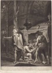 Miravan abrindo o túmulo de seus ancestrais, 1772.