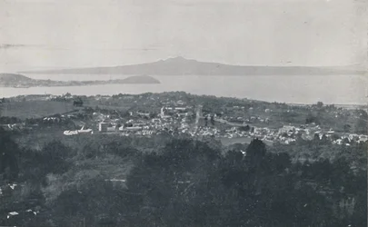 Porto de Auckland, 1924