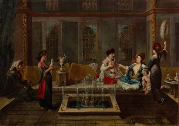 A conversa, década de 1730