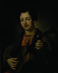 O guitarrista, década de 1850