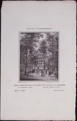 Vistas de São Petersburgo. Castelo de Saint Michaels, 1833