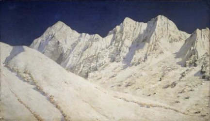 Índia. Neve no Himalaia, 1874-1876