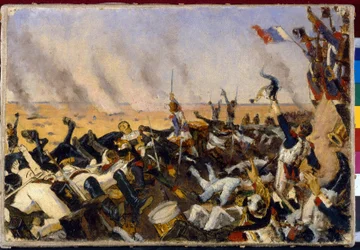 O Fim da Batalha de Borodino em 26 de agosto de 1812 (O Fim da Batalha de Borodino em 26 de agosto).