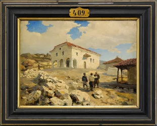Uma igreja nos Balcãs, 1877