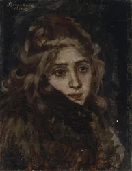 Princesa Maria Alexandrovna Menshikova. Estudo para Menshikov em Berezov, 1882