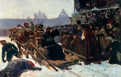 O Boyar Morozova um estudo, 1881, 1965.