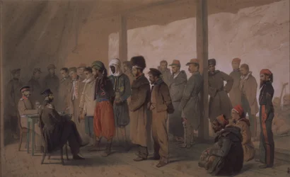 O interrogatório, 1855