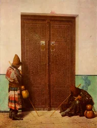 A Porta do Mausoléu de Gur-Emir Oriental, 1873, 1965.