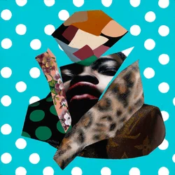 Basked In The Glory, 2020 (Acrílico sobre madeira)