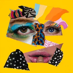 Heart On My Sleeve, 2020 (acrílico sobre madeira)