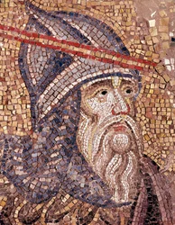 Cabeça de um soldado (mosaico