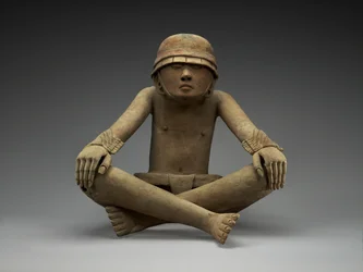 Jogador de bola, 600-900 AD (cerâmica)