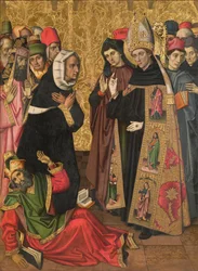Santo Agostinho disputando com os hereges