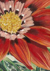 Flor Vermelha Intensa