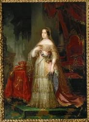 Rainha Isabel II (pintura sobre tela)