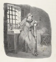Indivíduo. XIII: S. Pelagia! adorável estadia! Prisão Sainte-Pélagie, uma estadia encantadora!, 1824..