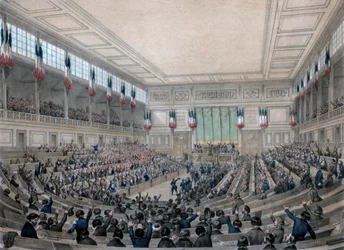 «A Assembleia Nacional está em sessão permanente!», Paris, 15 de maio de 1848.