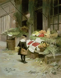 Menino no mercado