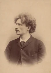 Retrato do compositor Ignacy Jan Paderewski 1860-1941, 1889-1890.