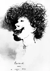 Gavroche aos 11 anos, de «Les Misérables», desenho de Victor Hugo