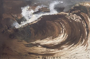 Meu Destino, 1857 (caneta e tinta, lavar e guache)