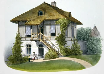 A House at Enghien, ilustração de 