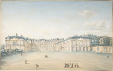 Pátio do Castelo de Saint-Cloud