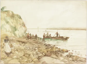 Coble de pesca (wc a bordo)