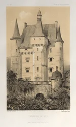 ... Pl. 52, Chateau De Fay Maine, 1860.