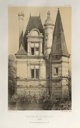 ... Pl. 64, Château De La Sauloye Mayenne, 1860.